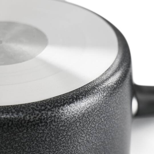 Oster 2.5qt. Graphite Gray Pallermo Nonstick Aluminum Saucepan with Lid
